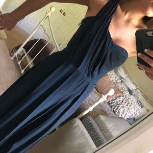 Rebecca Taylor navy gown